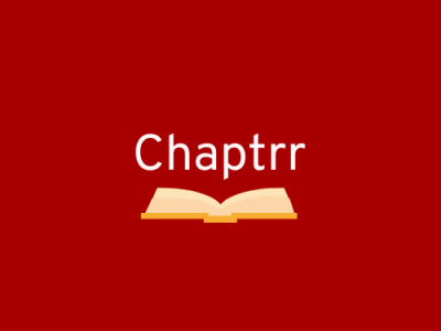 Chaptrr logo branding design logo