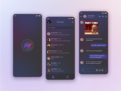 Daily UI 13 - Direct Messaging