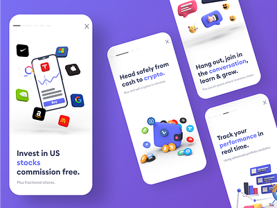 Daily UI 23 - Onboarding 23 app branding creative daily daily ui daily ui 23 design log in login on boarding onboarding register registration sign up stories story ui ux