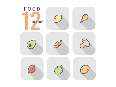 Healthy food icon