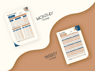 Budget planner a4 budget planner cmyk finance graphic design illustration print vector