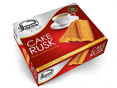 Cake Rusk Packaging biscuit box packaging biscuit packaging box packaging cake rusk box cookies packaging label design packaging