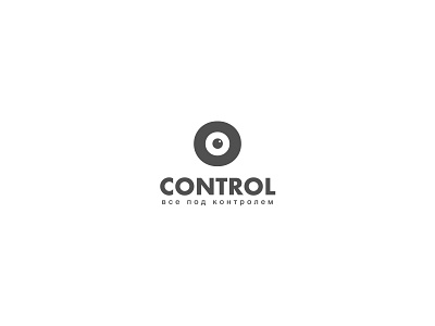 Control branding design logo vector