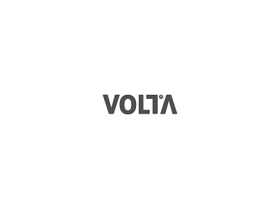 Volta branding design logo vector