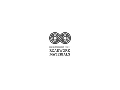 Roadwork Materials branding design logo vector