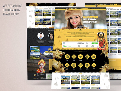 Russian travel agency website