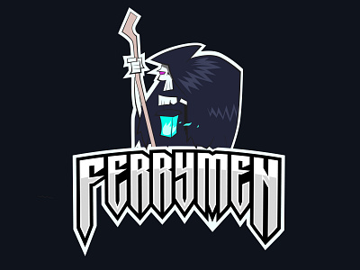 Ferrymen branding graphic design illustrator logo mascot