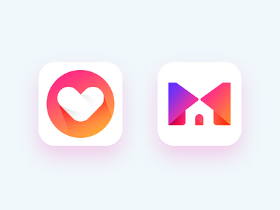 Care Icon app care logo collection color flat home icon ios preference like logo m ui