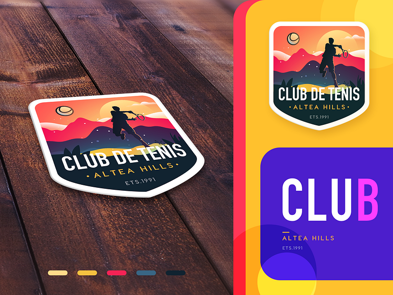 Illustration Badge by HUA on Dribbble