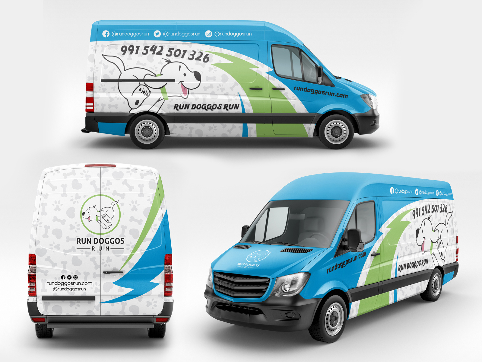 Mercedes Sprinter Van Wrap by Zamil Hossain on Dribbble