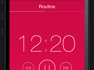 Routine for iOS 7 intervals ios 7 iphone timer