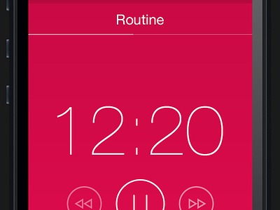 Routine for iOS 7