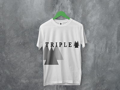 Triple A company t-shirt for employers. branding graphic design icon illustration logo