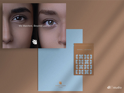 Brand Application For Angel Lash Lounge | Diff Studio MY