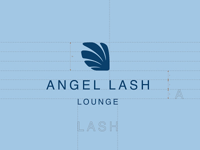 Logo & Brand Identity For Angel Lash Lounge | Diff Studio MY