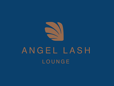 Logo Design For Angel Lash Lounge | Diff Studio MY