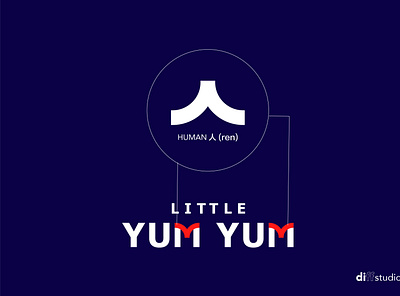 Logo & Brand Identity For Little Yum Yum | Diff Studio MY branding design graphic design identity logo restaurant branding