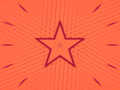 She became a super-star (animation project 2) ae aftereffect ai animation child illustrator motion orange star super