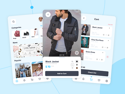 Clothing Store E-Commerce - Mobile App