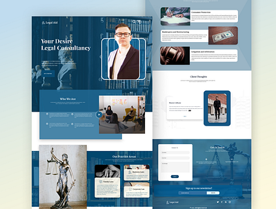 Legal Consultancy branding consultancy design landing law legal product design ui ux webdesign website