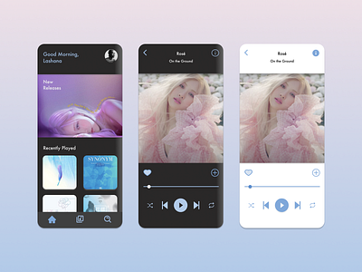 Daily UI 009: Music App