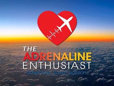 The Adrenaline Enthusiast - Logo branding design graphic design illustration logo