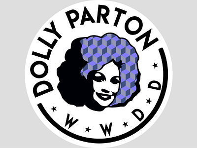 Dolly Parton Whiteclaw adobe branding color design dolly parton graphic design illustration illustrator logo logo design music redesign vector