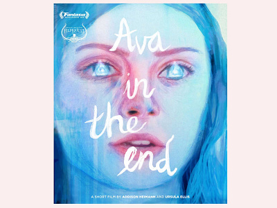 Ava in the End design film illustration poster sci fi science fiction