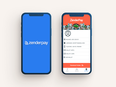 Crypto Payment App b2b mobile app product design prototype ui ux