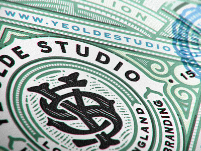 Note Closeups mock up money monogram note stamp