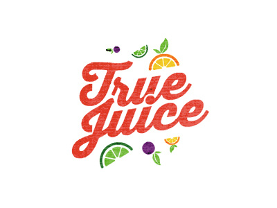 True Juice graphic designer logo logo design oooo projects real released soon top secret