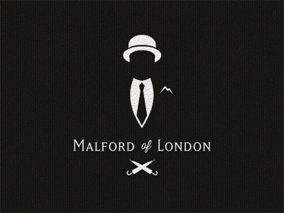 Malford Gif animation bowler gif graphic designer hat logo logo design london oooo projects real released soon suit tie top secret umbrella