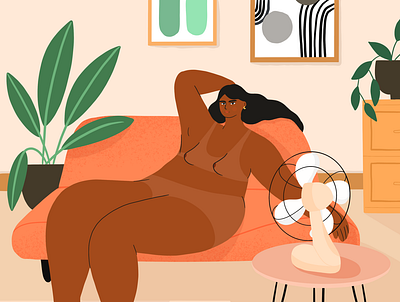 Hot Girl Summer digitalart illustration procreate