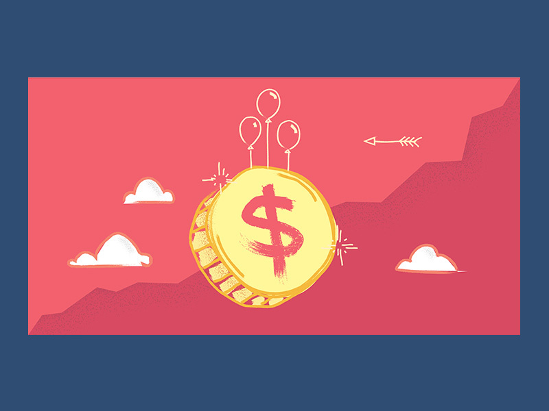 Financial Crisis recession crash business textured sky concept brush texture forecast money economy coin dollar finance crisis