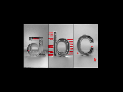 A - B - C #36daysoftype 36dayoftype 3d a abstract art art direction artwork b black blender3d c dark design font font design illustration lachute photoshop red typogaphy