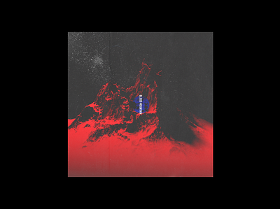 CORONASESSION x BLOOD MONTAIN 3d abstract album album art album artwork album cover album cover design blender blue coronavirus design lachute montain music photoshop red