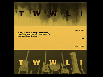 III - Yellow abstract album black classical design groningen iii illustration jazz kev andré perrin lachute music nature performance poster the world we live in yellow