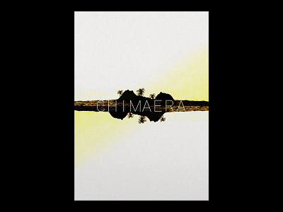 CHIMAERA x Poster abstract after effect album album art album artwork album cover album cover design art artwork cinema4d color design gradiant illustration lachute movie movies photoshop poster premiere