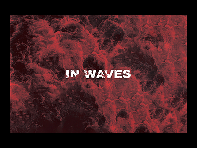 IN WAVES abstract album album artwork art art direction artwork color design gradiant illustration lachute