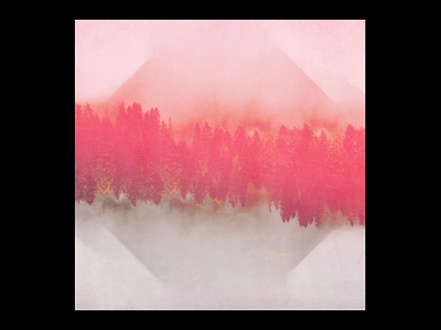 Screen Shot 2019 09 15 at 5 29 40 PM abstract album album art album artwork album cover album cover design art art direction artwork color design forest gradiant illustration lachute nature photoshop photoshop art pink