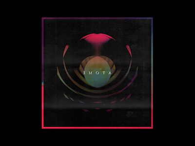 ATOME x LACHUTE abstract album album art album artwork album cover album cover design art art direction artwork color design geometry gradiant illustration lachute neon photoshop photoshop art