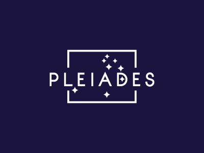 Pleiades Logo logo pleiades sky space stars universe