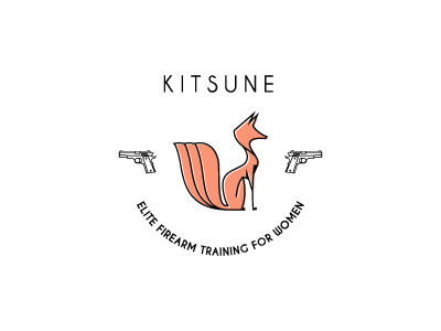 Kitsune Eftw femenine firearm fox guns kitsune logo