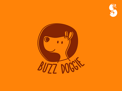 Buzz Doggie Logo cute design dog funny logo