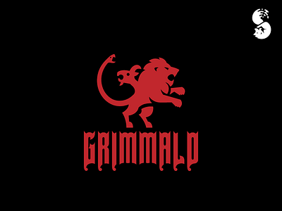 Grimmald Chimera Logo chimera fantasy goat lion logo myth mythical snake wild