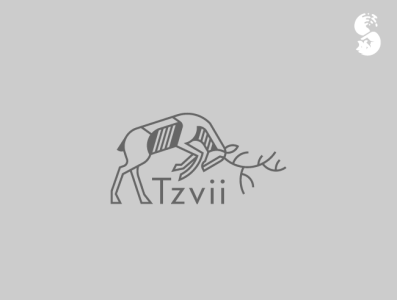 Tzvii Logo antlers deer logo stag vector wild