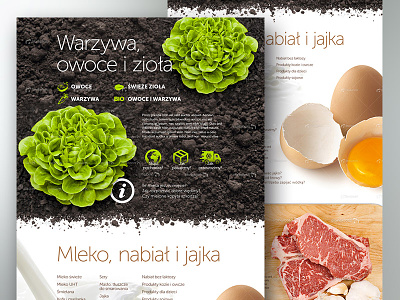 Online supermarket – category page category design ecommerce food landing page photo shop supermarket ui ux web