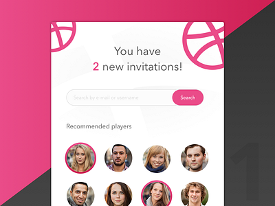 Day 21 - Dribbble Invitation Modal 100 day challenge challenge dailyui design dribbble invitation ui user interface