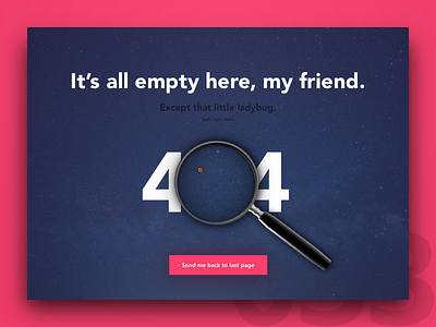 Day 33 - 404 Page 100 day challenge 404 challenge dailyui design easteregg error fun ui user interface ux