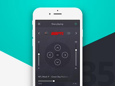 Day 35 - Universal Remote Control by Bence Vitarius on Dribbble